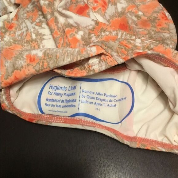 Michael Kors Strapless Bandeau One Piece Swimsuit - Picture 3 of 4